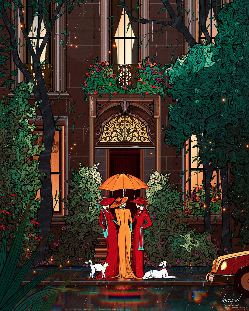 Busybodies Art Print