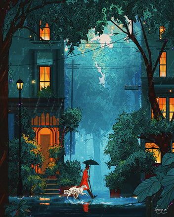 The Visitor Art Print – Stellar Villa
