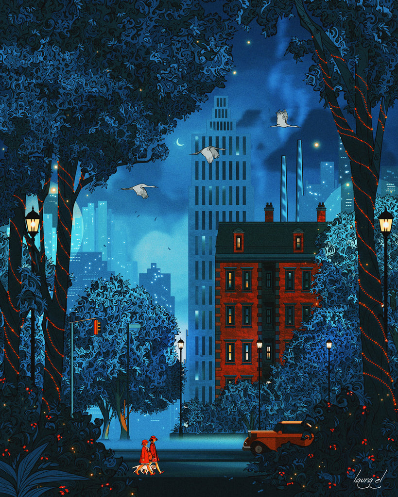 Little Ladies Art Print