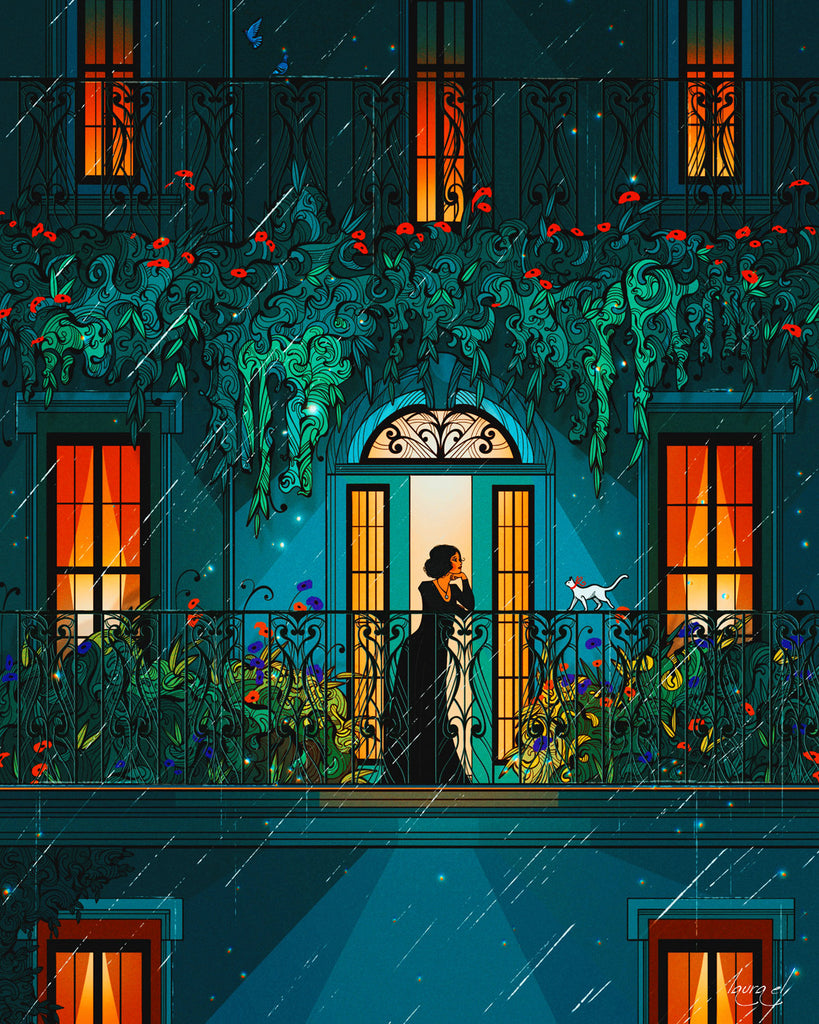Saturday Night Art Print