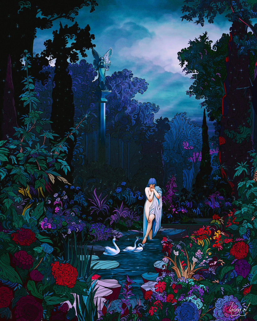 Swan Princess Art Print