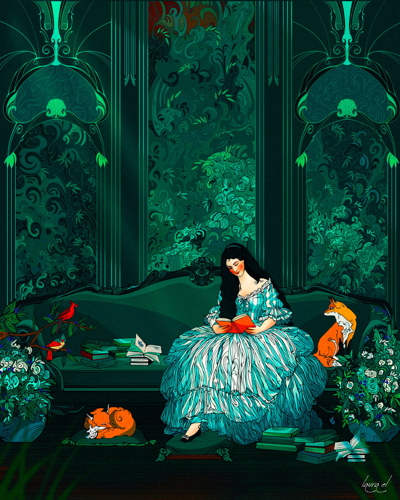 The Green Room Art Print