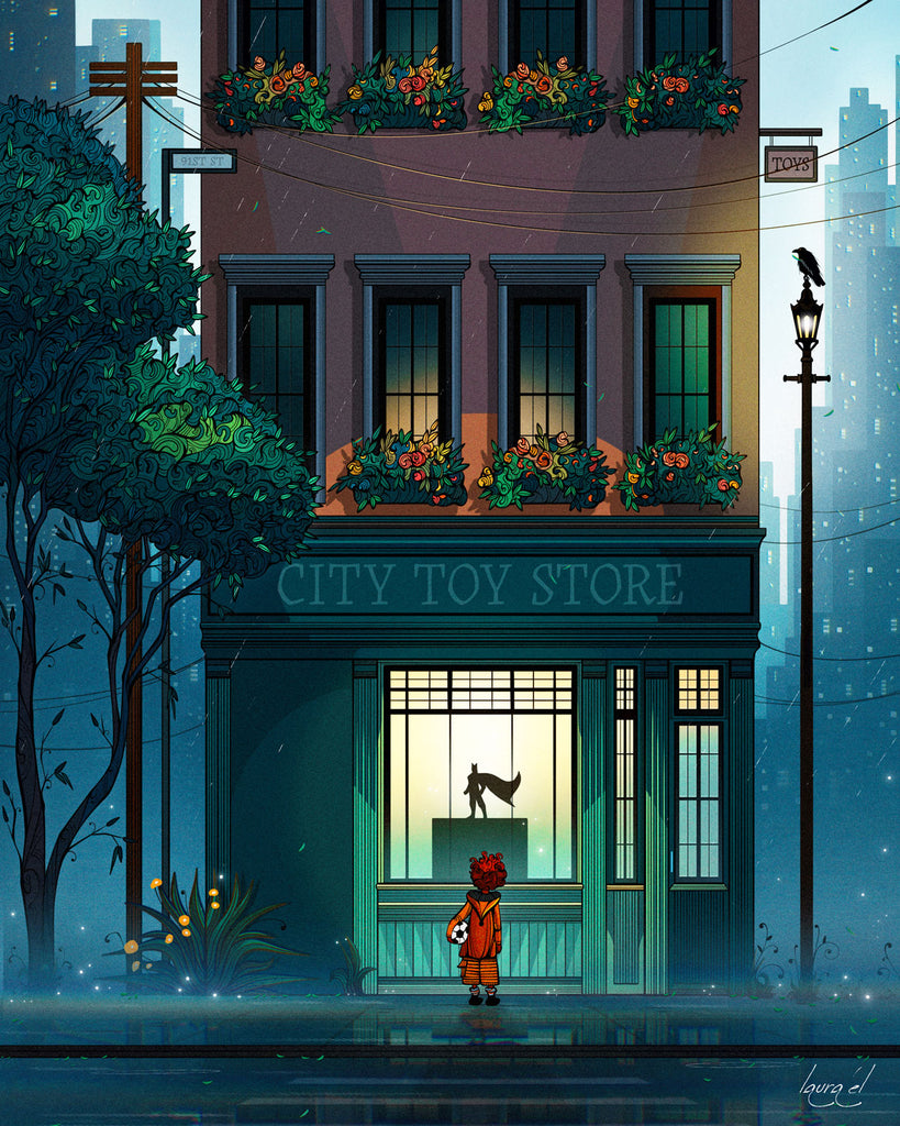 Toy Store Art Print