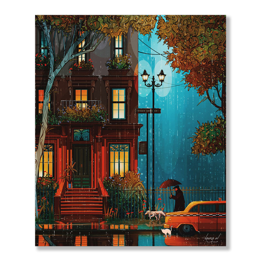 West 58th St - Metal Print