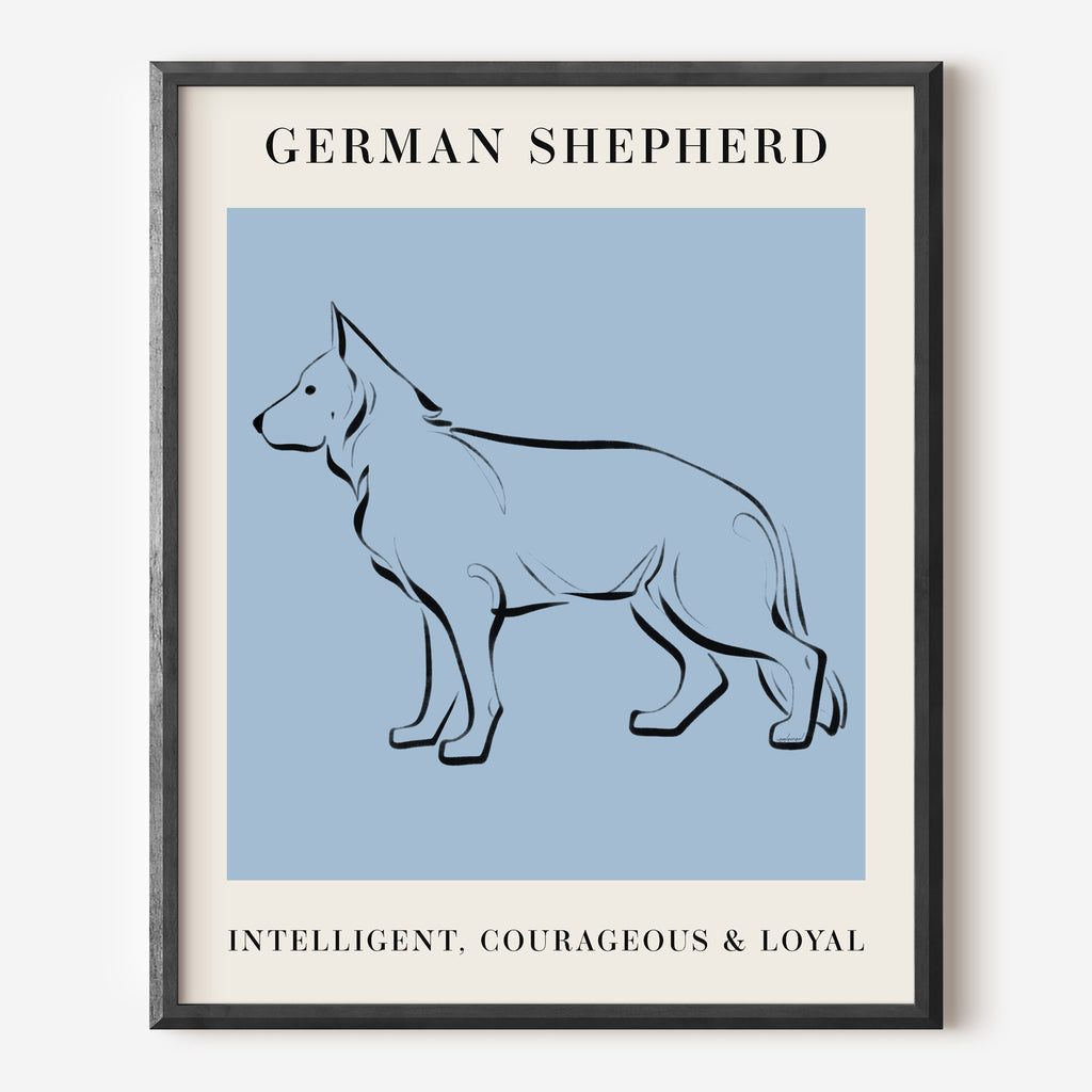 German Shepherd Million Dollar Bill - Set Of 5 Novelty Collectible Certificates